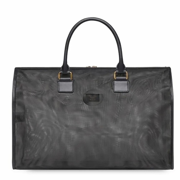 Fendi Large Karligraphy Mesh large Travel Duffel Bag Rare NWT - Picture 3 of 13